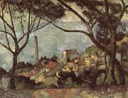 Paul Cezanne, The Sea at L Estaque